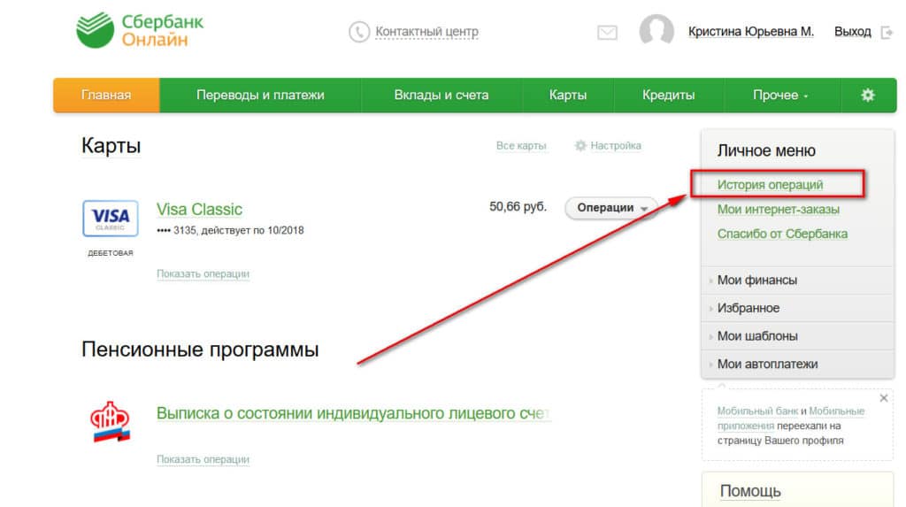 Быстрые займы без залога. Каким образом в Сбербанк Онлайн можно получить историю операций по счету